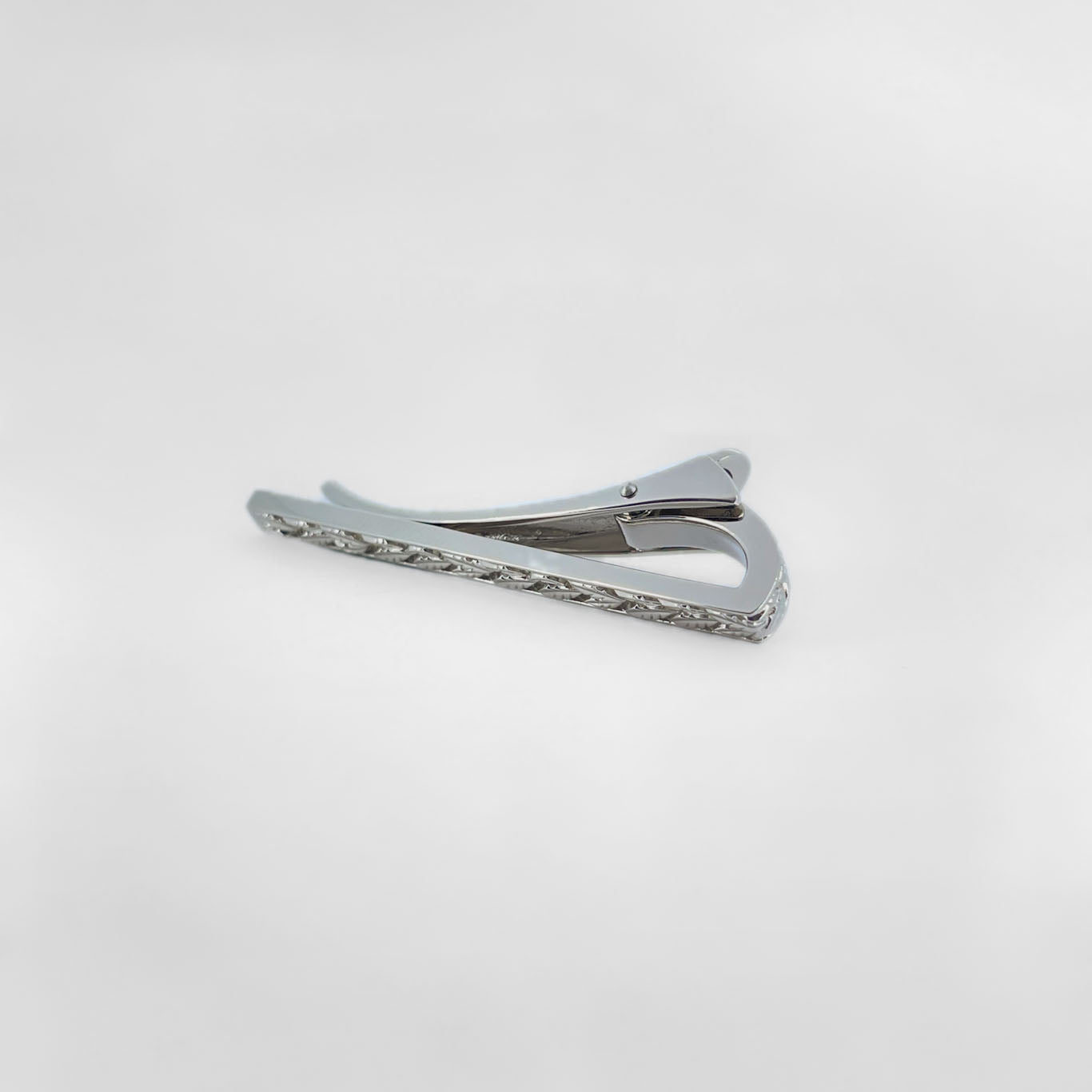 シルバーネクタイピン/リーフ