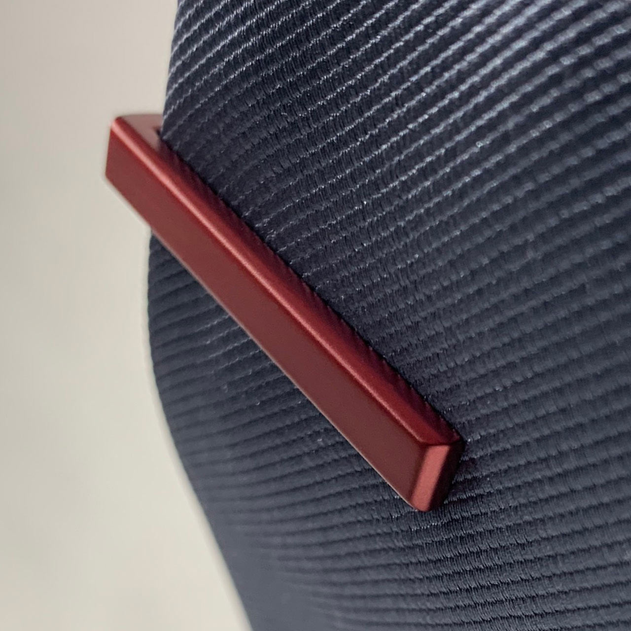 ワインレッドネクタイピン/ナロータイ用