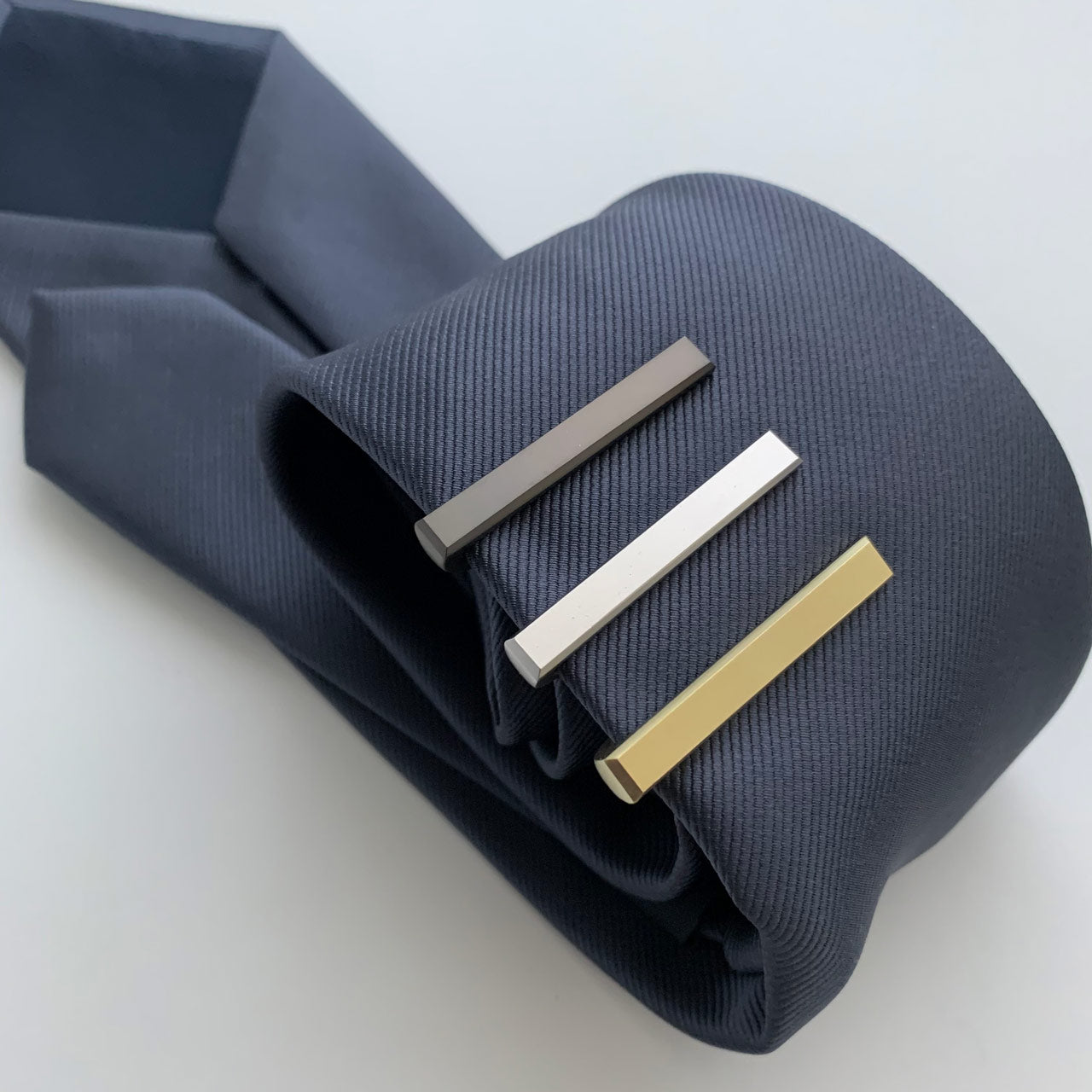 シルバーネクタイピン/ナロータイ用