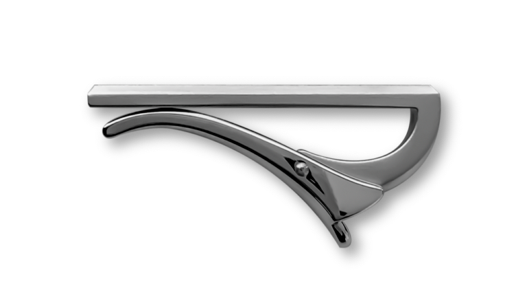 シルバーネクタイピン/ナロータイ用