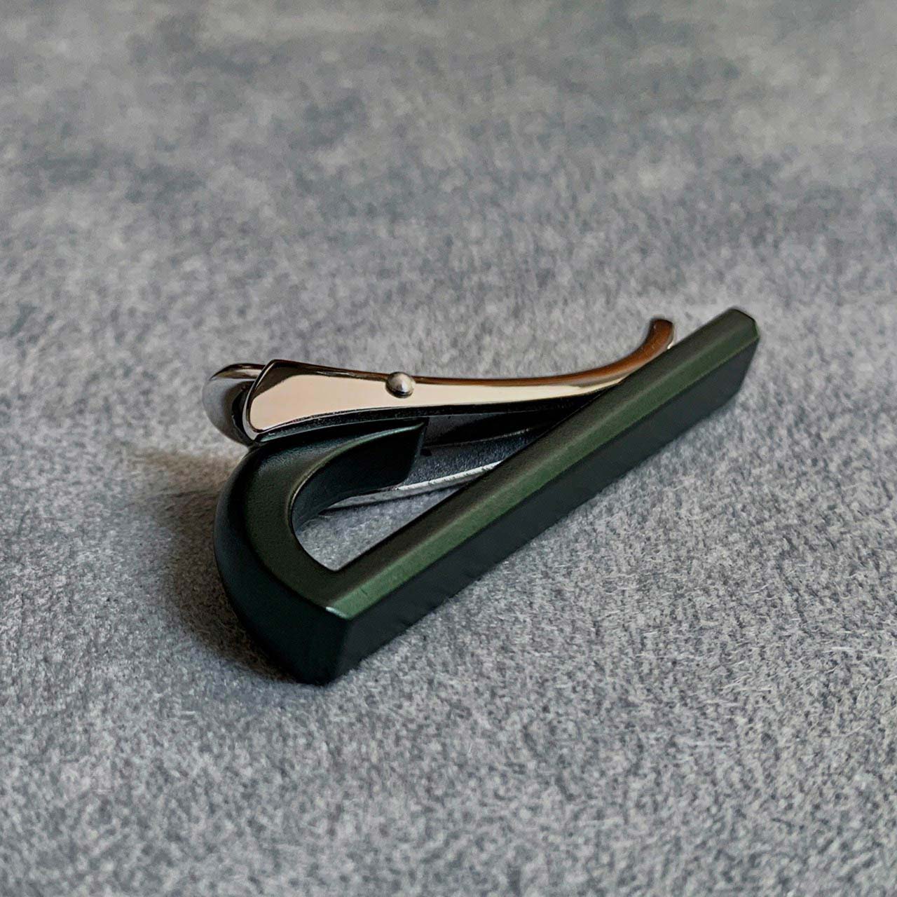 カーキネクタイピン/ナロータイ用