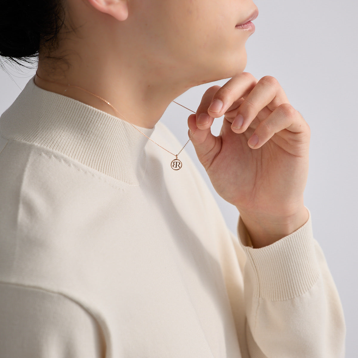 oペンダント／シルバー