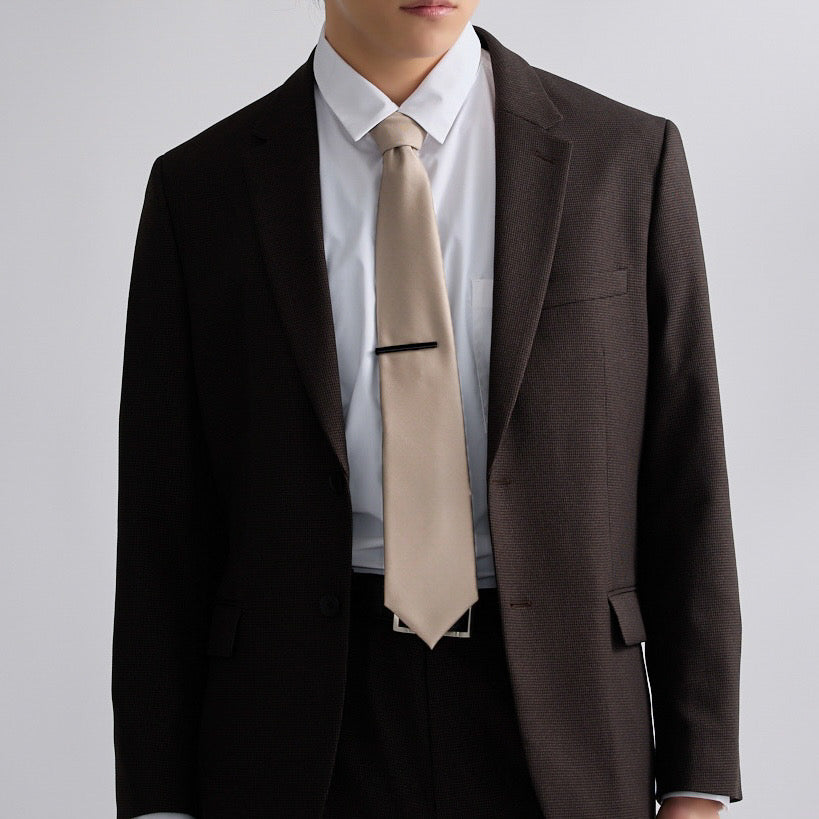 ブラックネクタイピン／幾何学