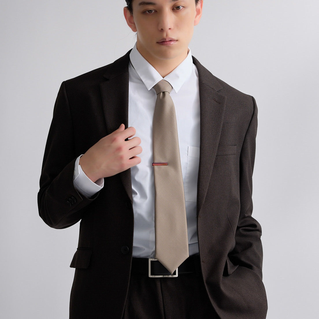 URBAN TIE｜ワインレッドネクタイピン｜ナロー – BOW RIVAN