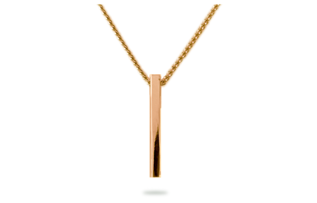 Iペンダント／ブロンズゴールド