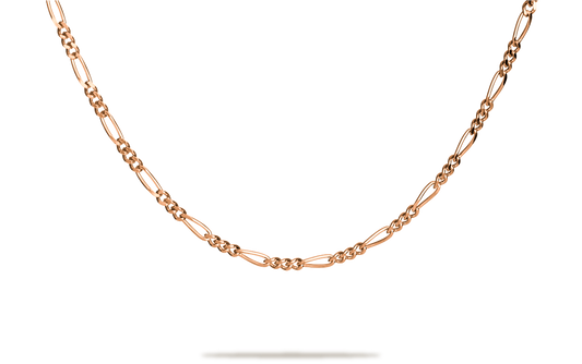 SKIPネックレスTHIN／ブロンズゴールド