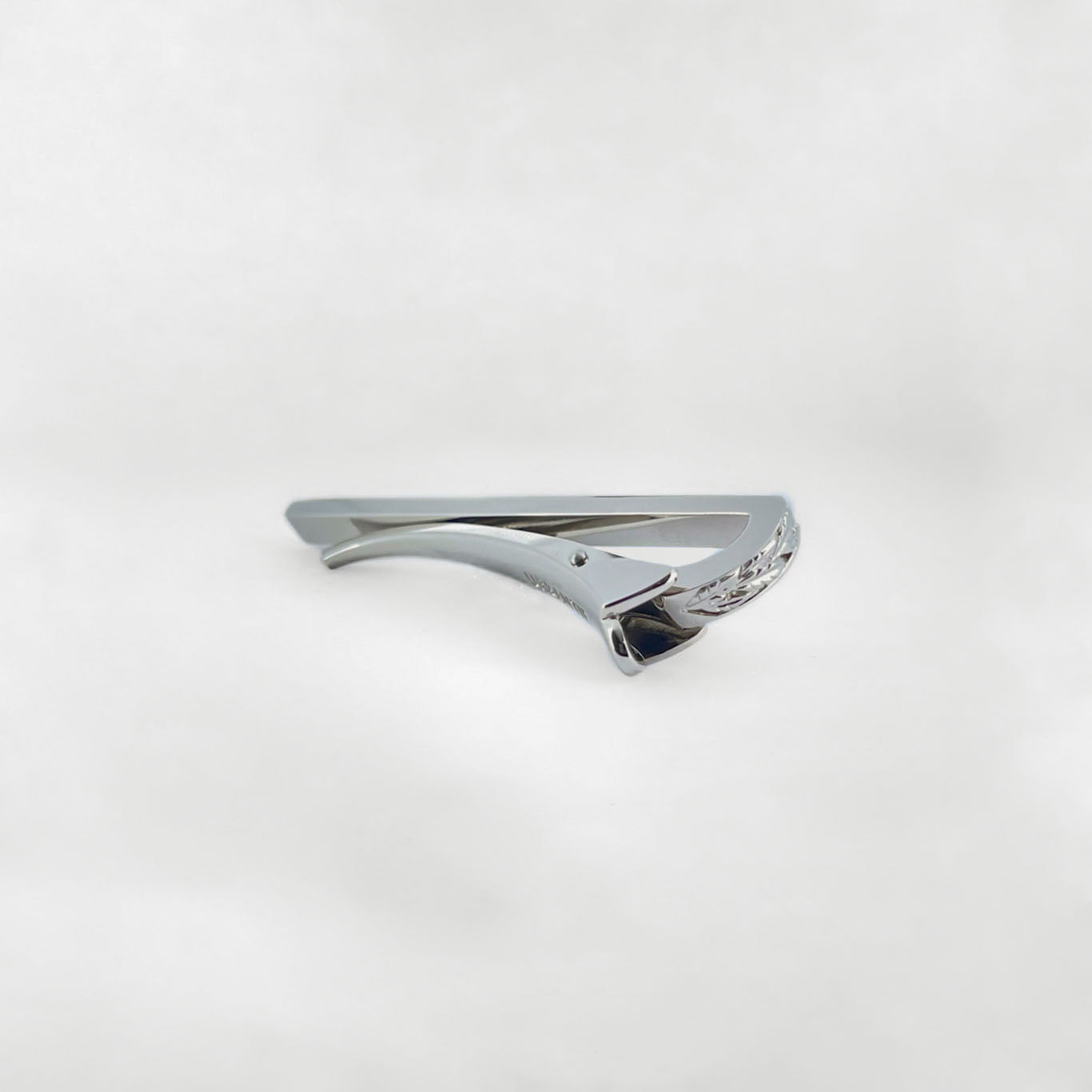 シルバーネクタイピン／リーフ