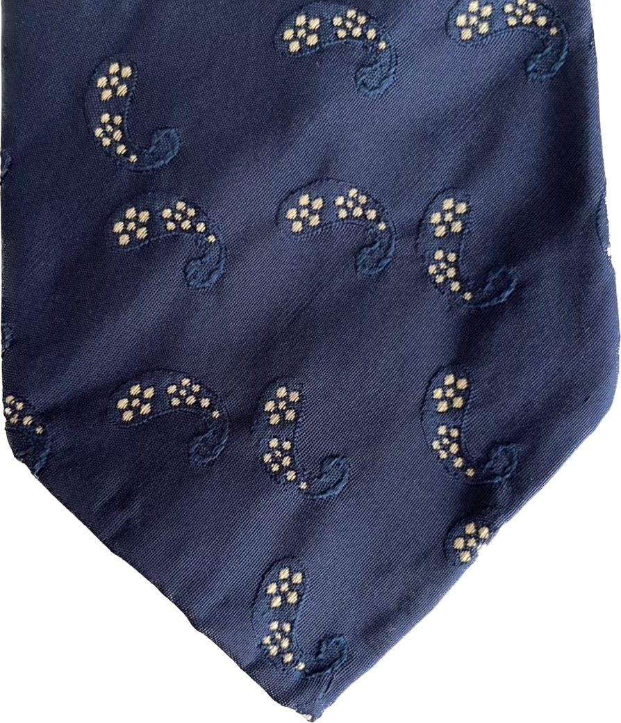 Atto Vannucci|ネクタイ|ペイズリー|ネイビー – BOW RIVAN Atto Vannucci|ネクタイ|ペイズリー|ネイビー – BOW RIVAN